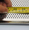 18x26 cali do pieczenia żywności Perforowana patelnia ze stali nierdzewnej 0,8 mm